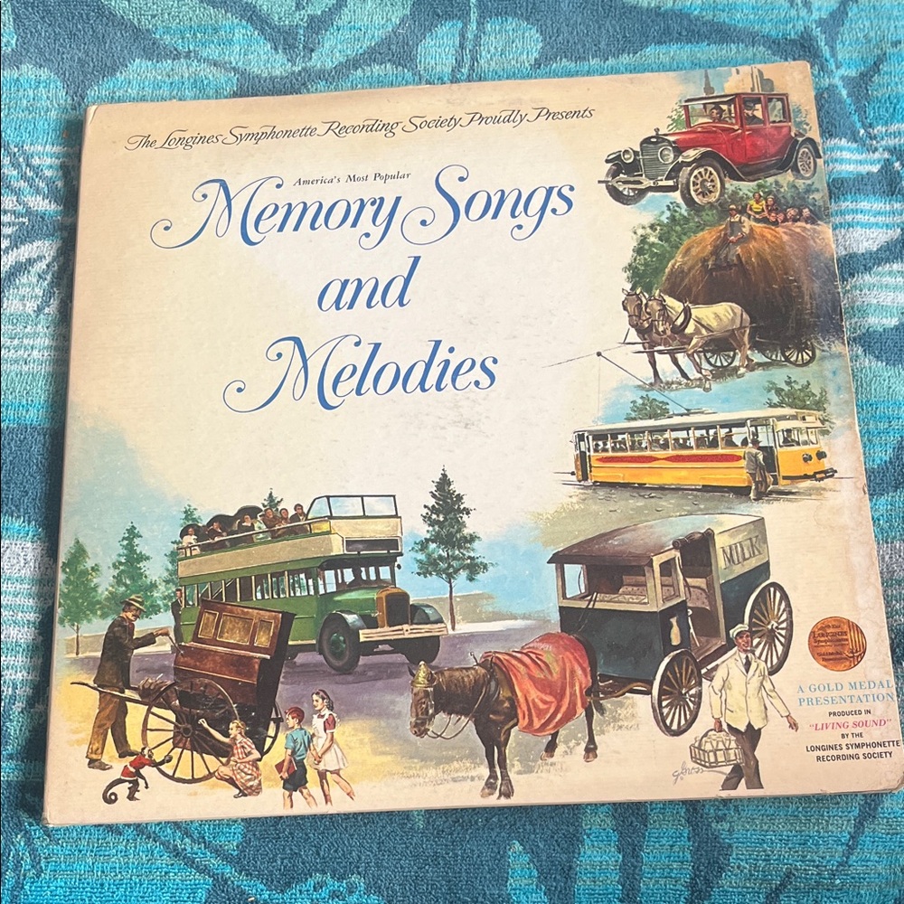 Memory Songs and Melodies Album Cover